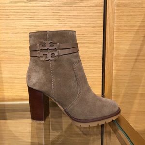Tory burch Leigh 90mm Lug Sole Bootie